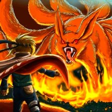 Схема вышивки «Девятихвостый лис»