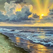 Схема вышивки «Абрахам Хантер»