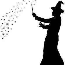 Схема вышивки «Обыкновенное чудо. Волшебник1.»