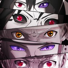 Схема вышивки «Глазки как в сказки»