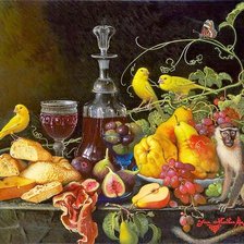 Схема вышивки «Яна Мовчан. Натюрморт»