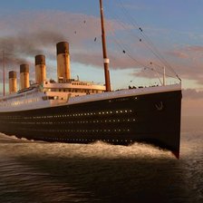 Схема вышивки «Титаник»