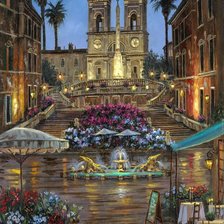 Схема вышивки «Италия»