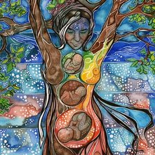 Схема вышивки «Рожаницы»