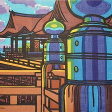 Схема вышивки «Храм»