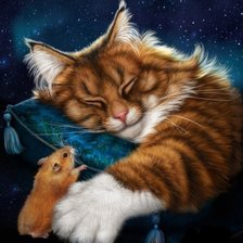 Схема вышивки «Сладкий сон»