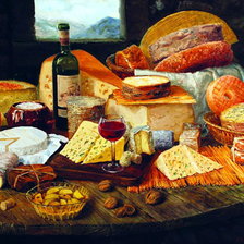 Схема вышивки «Натюрморт. Бжезовский В.»