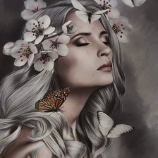 Схема вышивки «Фея»