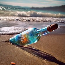 Схема вышивки «Море»