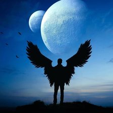 Схема вышивки «Ангел»