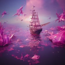 Схема вышивки «Парус»