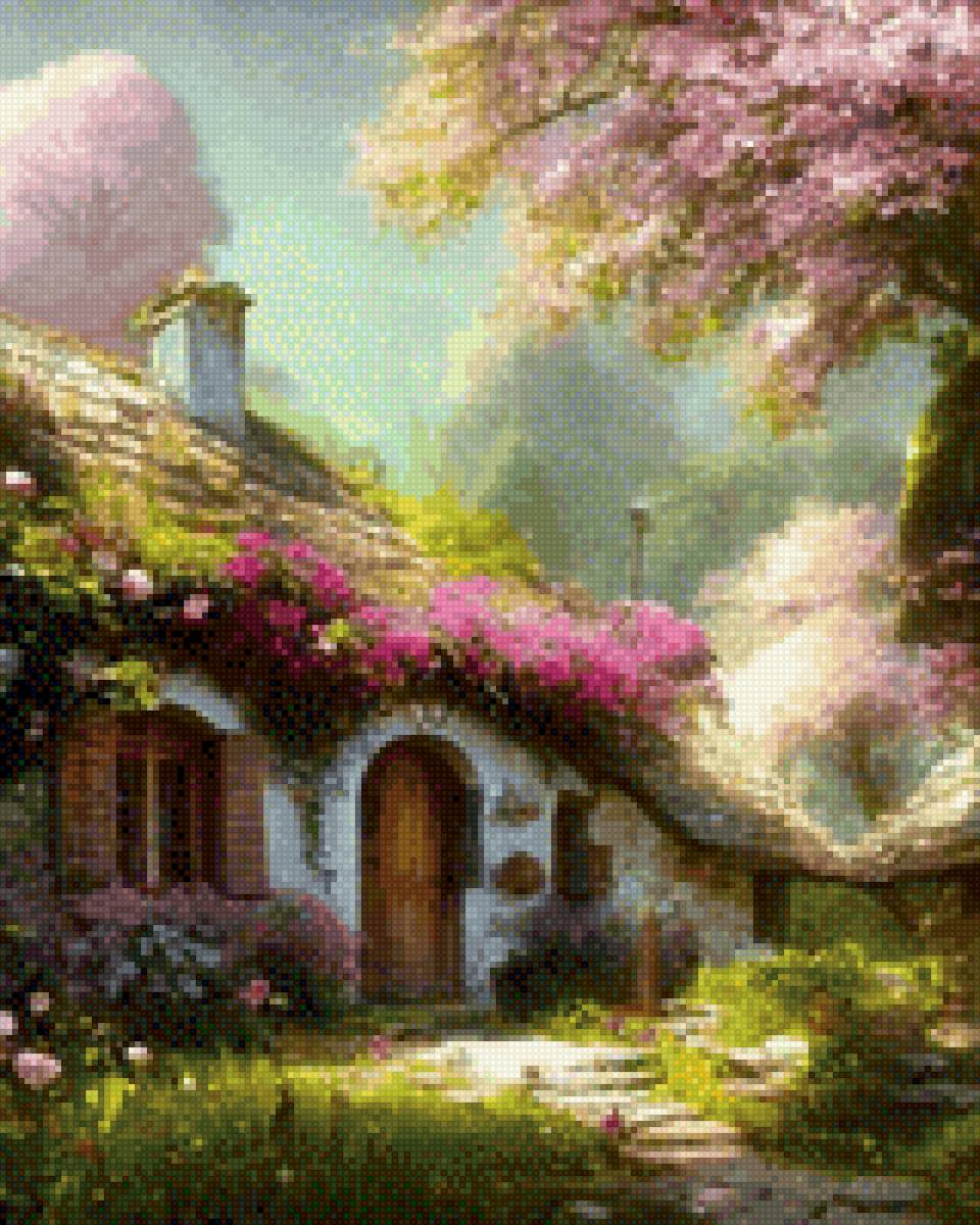 Домик влесу - дом. лес. природа - предпросмотр