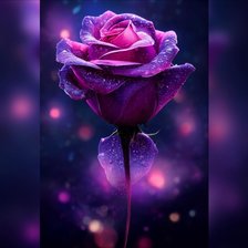 Схема вышивки «Роза»