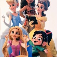 Схема вышивки «сказки Disney»