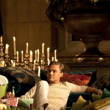 Схема вышивки «Леонардо Дикаприо»