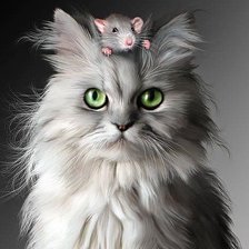 Схема вышивки «Друзья»