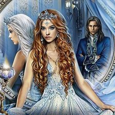 Схема вышивки «Из зазеркалья»