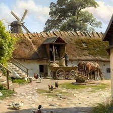 Схема вышивки «Картина»