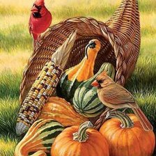 Схема вышивки «Осень»