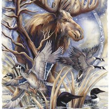 Схема вышивки «Мир»