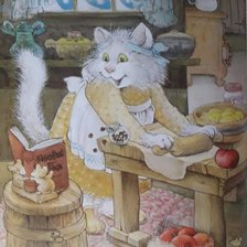 Схема вышивки «Хозяюшка»