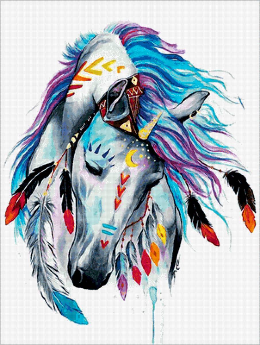 Тотем. Лошадь - арт - предпросмотр