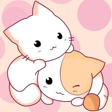 Схема вышивки «Котики»