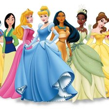 Схема вышивки «Princesas disney»