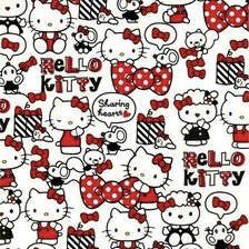 Схема вышивки «Hello kitty»