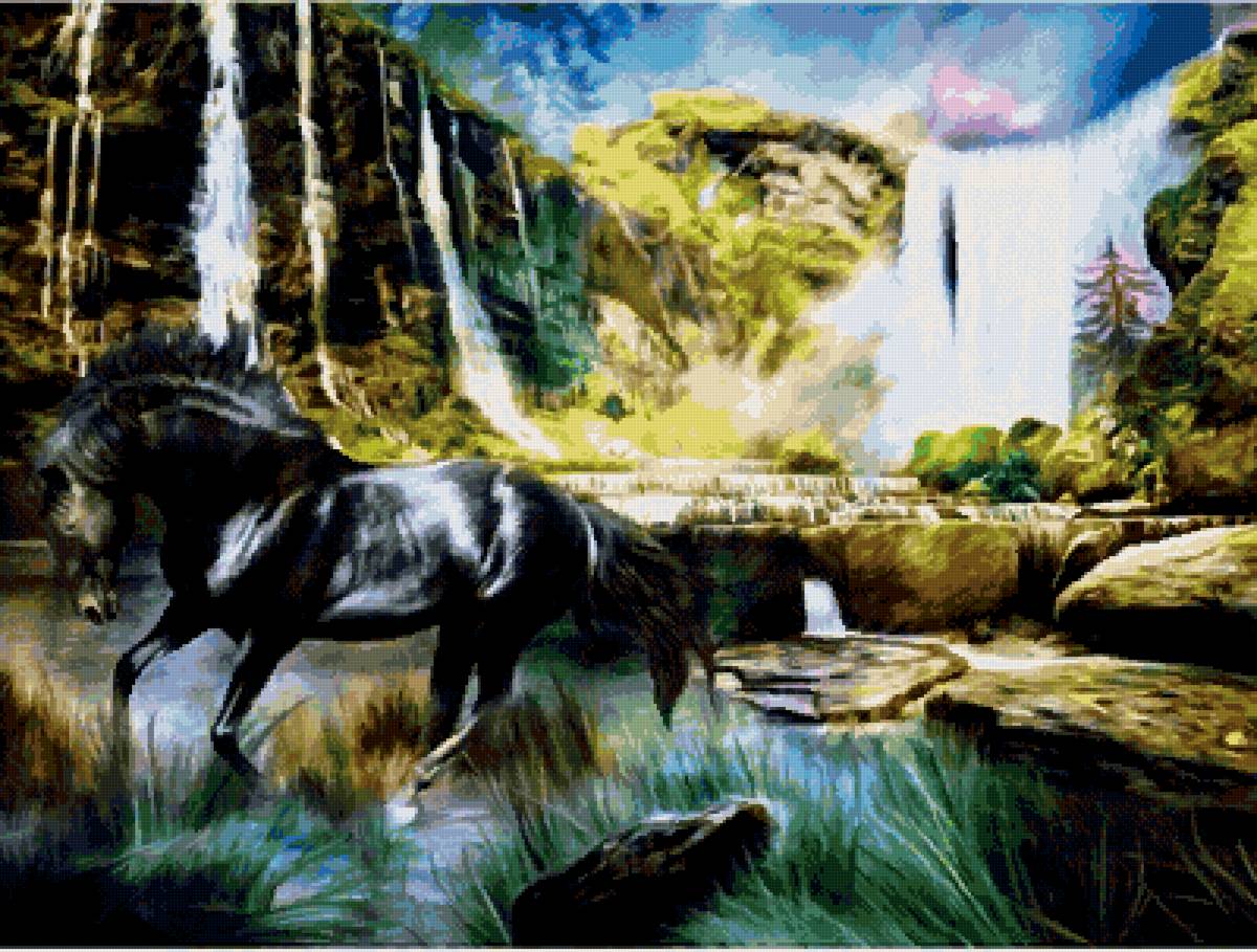 №2567545 - животные, природа, конь - предпросмотр