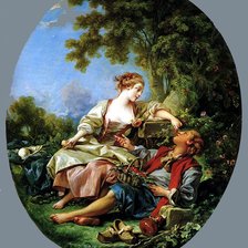 Схема вышивки «Прогулка по саду»