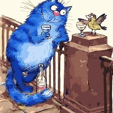 Схема вышивки «По картине Ирины Зинюк»