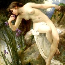 Схема вышивки «Благоухающий ирис»