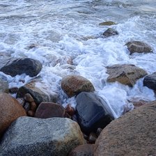 Схема вышивки «Море»