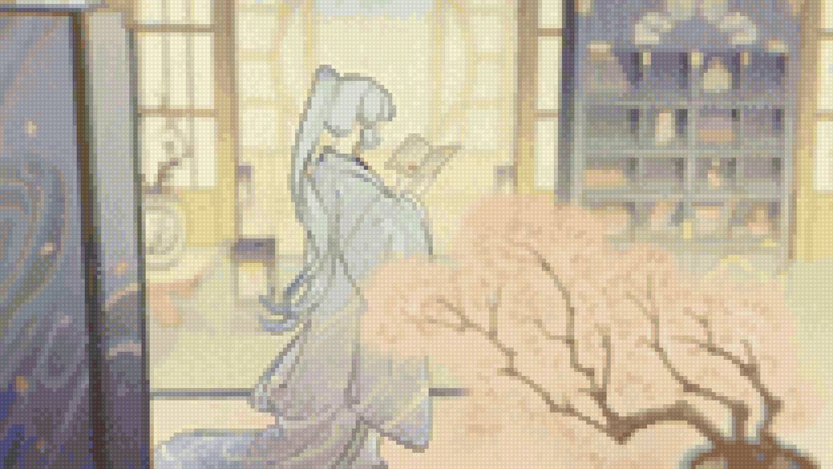 Аяка - genshin impact - предпросмотр