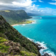 Схема вышивки «Побережье»