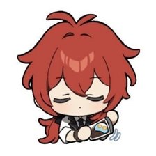 Схема вышивки «Дилюк»