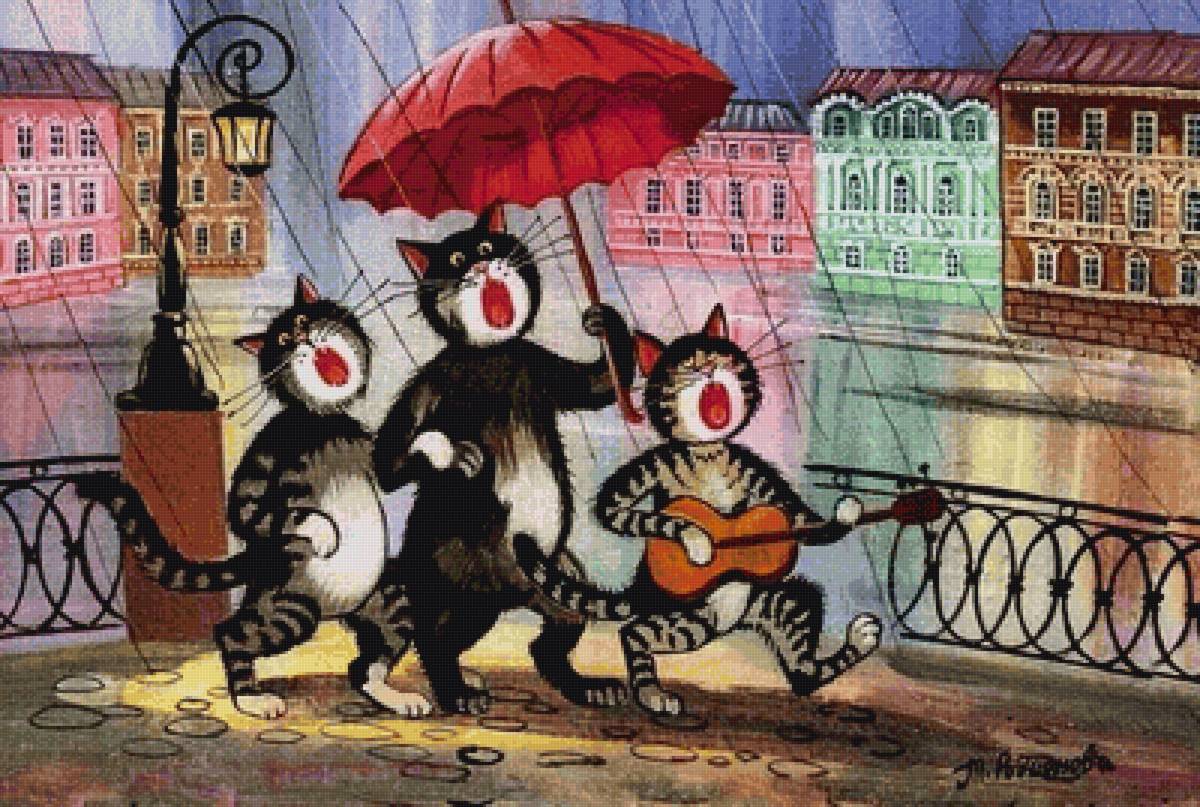 Подгулявшие коты - предпросмотр