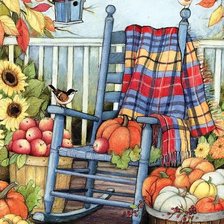 Схема вышивки «Осеннее настроение»