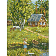 Схема вышивки «летние каникулы»