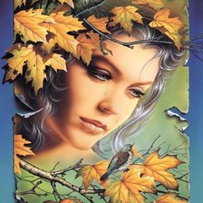 Схема вышивки «Осень»