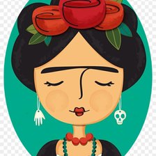 Схема вышивки «Frida»