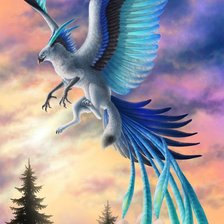 Схема вышивки «Грифон»