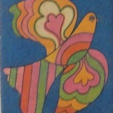 Схема вышивки «JUKICARD HIPPIE (1)»