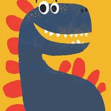 Схема вышивки «Dino»