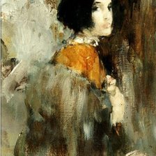 Схема вышивки «Незнакомка»