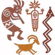 Схема вышивки «Precolombinas»