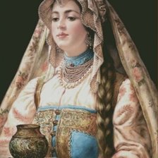 Схема вышивки «Боярышня»