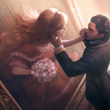 Схема вышивки «Картина моей любви»