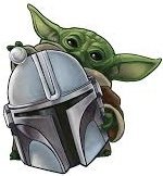 Схема вышивки «Йода»